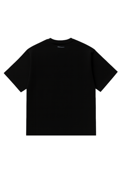 Blured Tee Black