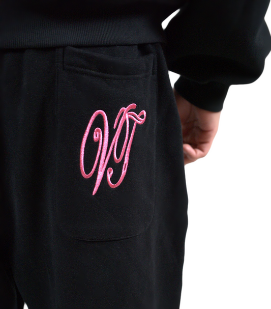 Star Sweatpants Black