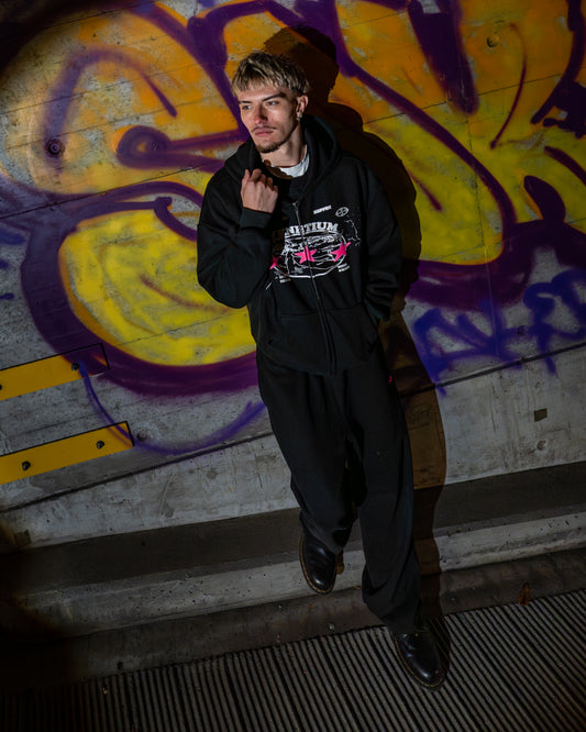 Star Tracksuit Black