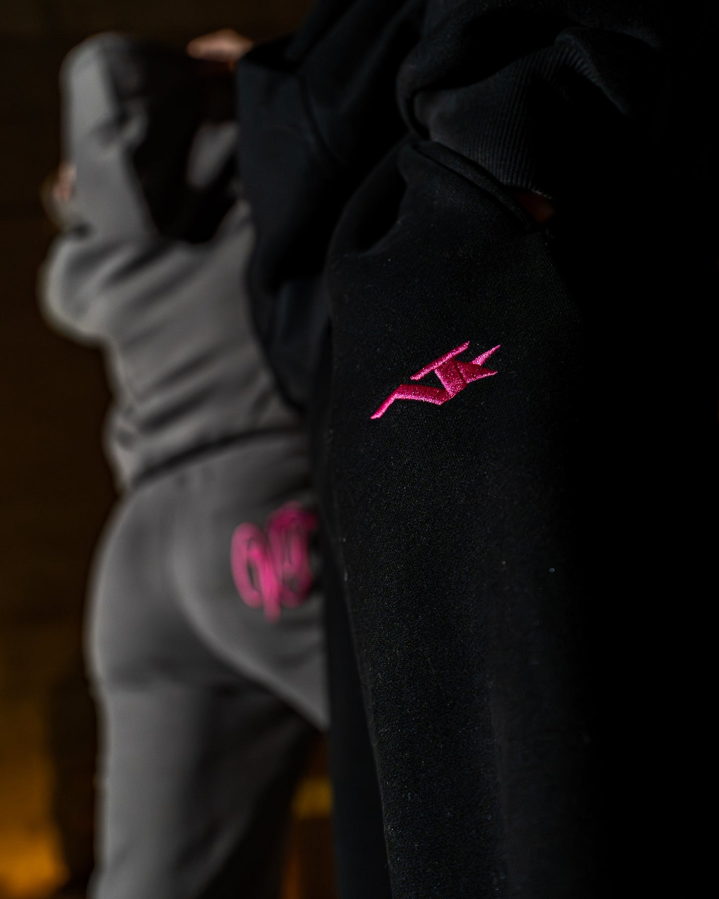 Star Tracksuit Black